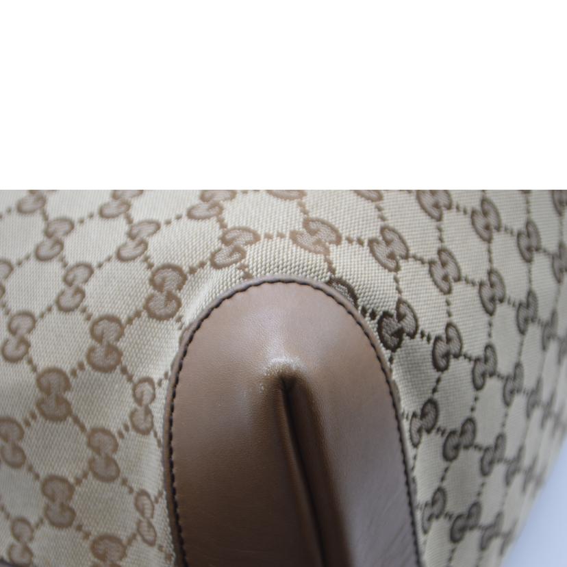 GUCCI グッチ/GGキャンバスレザートート／ベージュ/247209//493***/Bランク/89