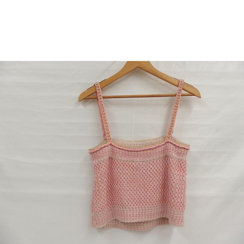 CHANEL シャネル/シャネルキャミトップス／ピンク/P56614K07388//Aランク/82