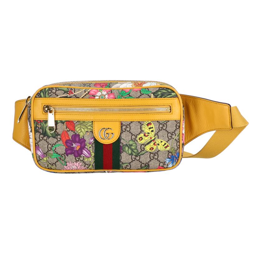 GUCCI グッチ/GGスプリームオフィディアフローラルウエストバッグ/574796//520***/ABランク/75