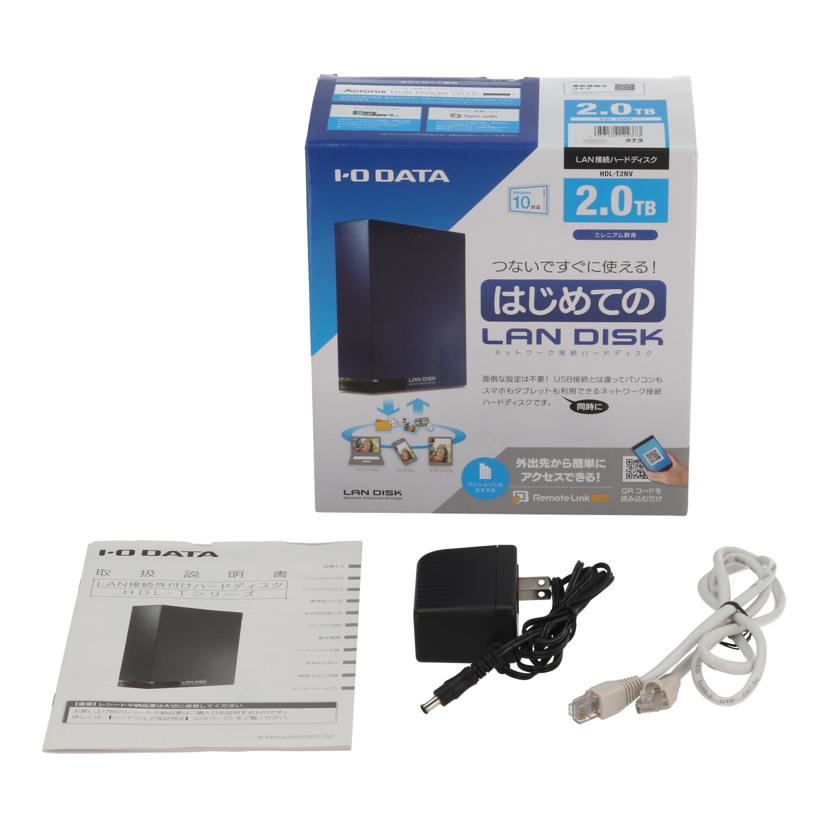 I．O　DATA アイオーデータ　/ネットワークHDD　2TB/HDL-T2NV//TAT1030432L8/Bランク/62