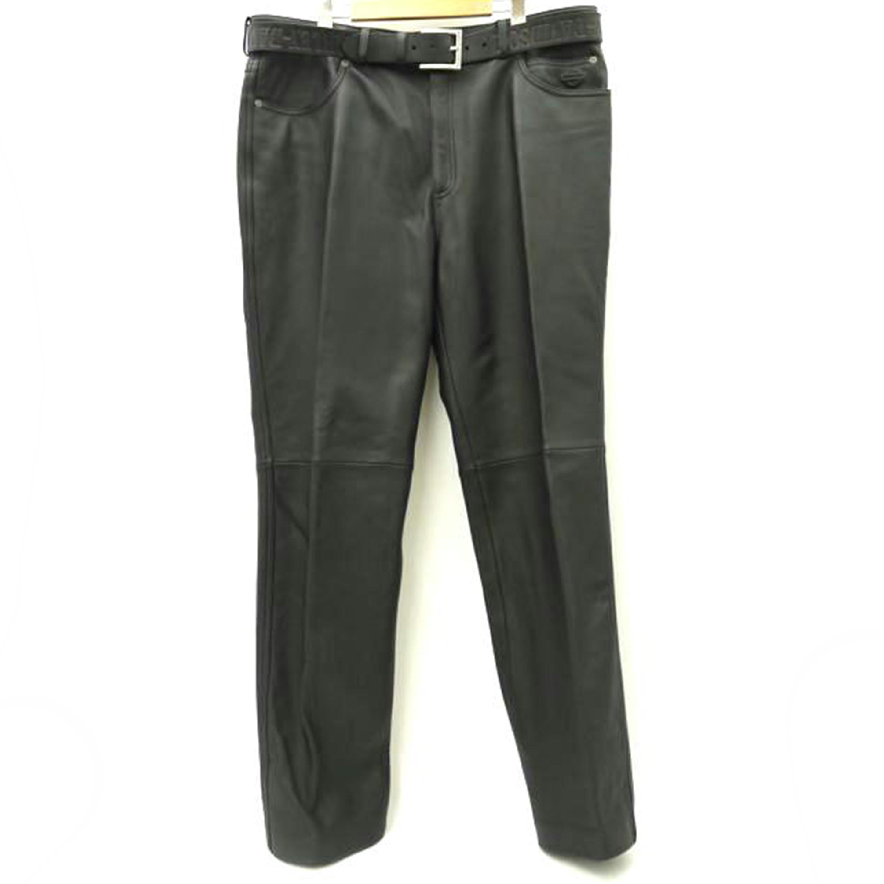 HARLEY　DAVIDSON ハーレーダビッドソン/ベルト付きレザーパンツ//Aランク/69