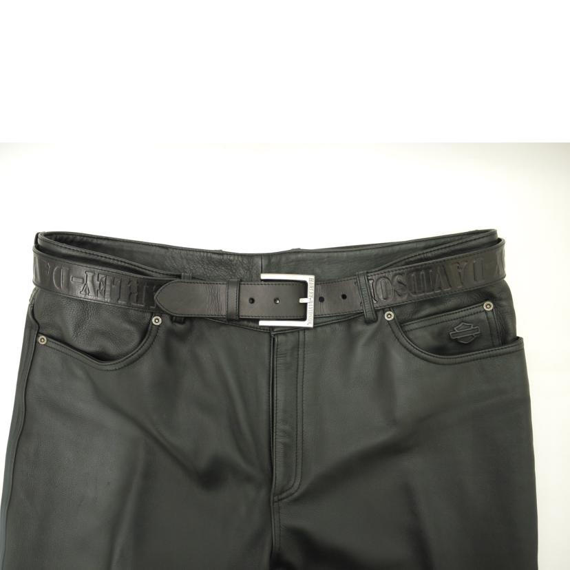 HARLEY　DAVIDSON ハーレーダビッドソン/ベルト付きレザーパンツ//Aランク/69