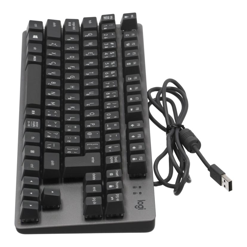 Logicool ロジクール　/有線キーボード／TKL　Mechanical　/K835GPB//2252GT12T849/Bランク/62