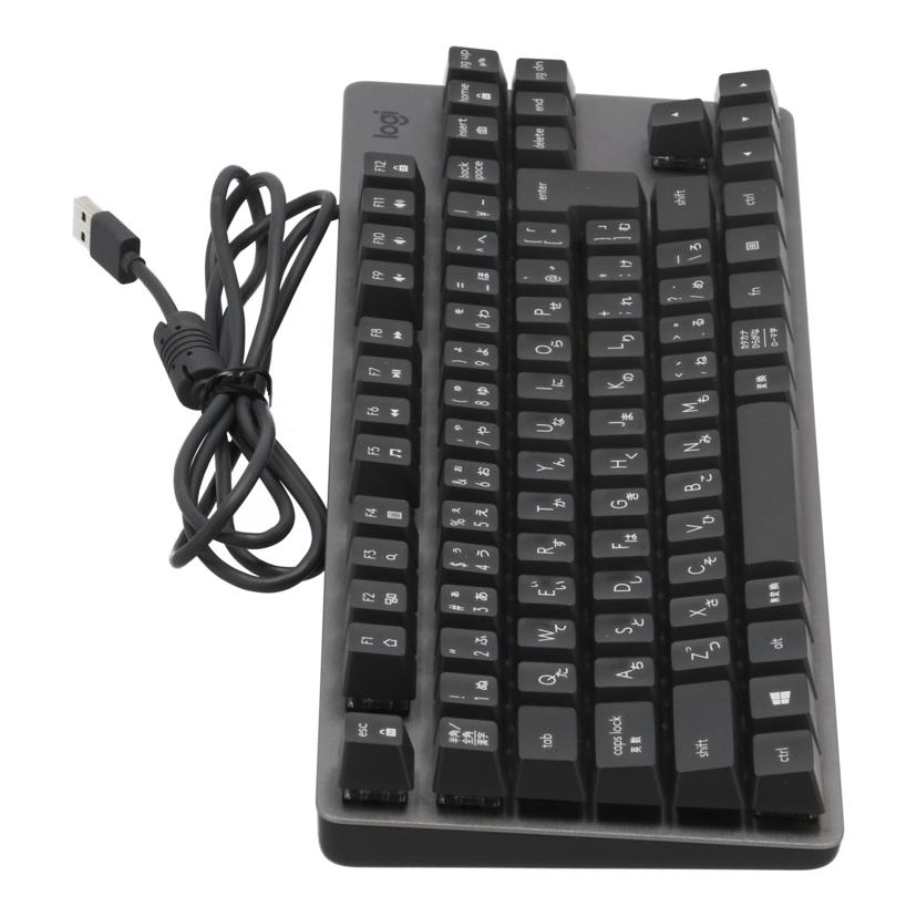 Logicool ロジクール　/有線キーボード／TKL　Mechanical　/K835GPB//2252GT12T849/Bランク/62