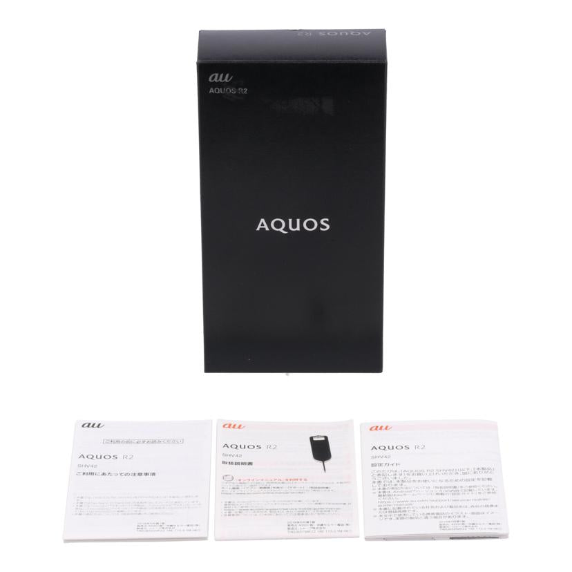 SHARP　au シャープ　/スマートフォン／AQUOS　R2　64GB/SHV42//353492090314099/Bランク/05