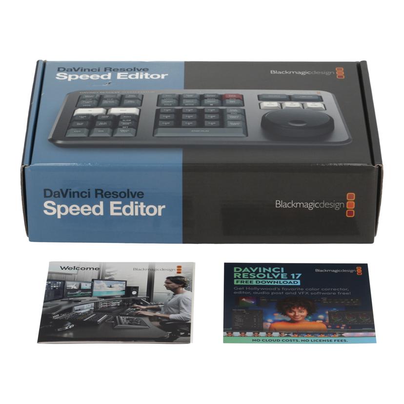 Blackmagic　Design ブラックマジックデザイン/編集用キーボード/DaVinci Resolve Speed Editor//8179576/Aランク/77