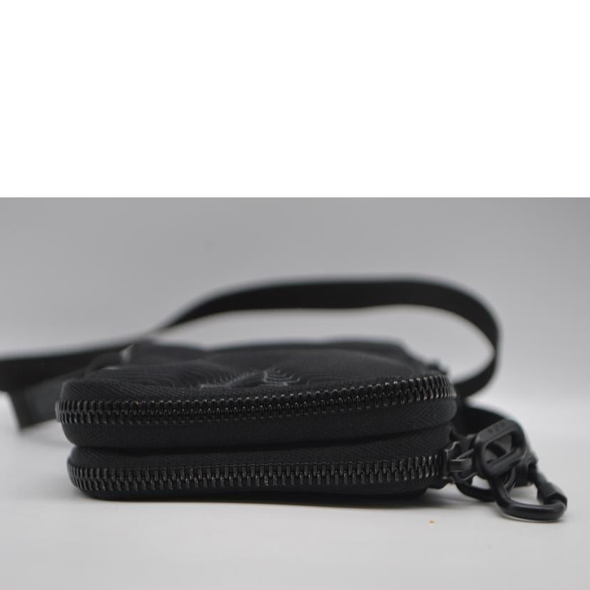LOUIS VUITTON ルイヴィトン/ダブル・フォン ポーチ/3Dモノグラム/ノワール/M80141//RFI****/Aランク/89