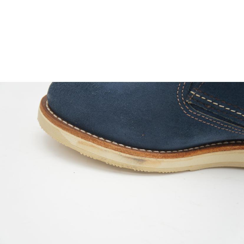 RED　WING レッドウイング/チャッカシューズ　ネイビー　スエード/3146//ABランク/75