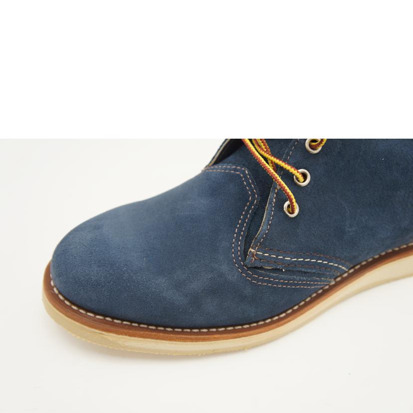 RED　WING レッドウイング/チャッカシューズ　ネイビー　スエード/3146//ABランク/75