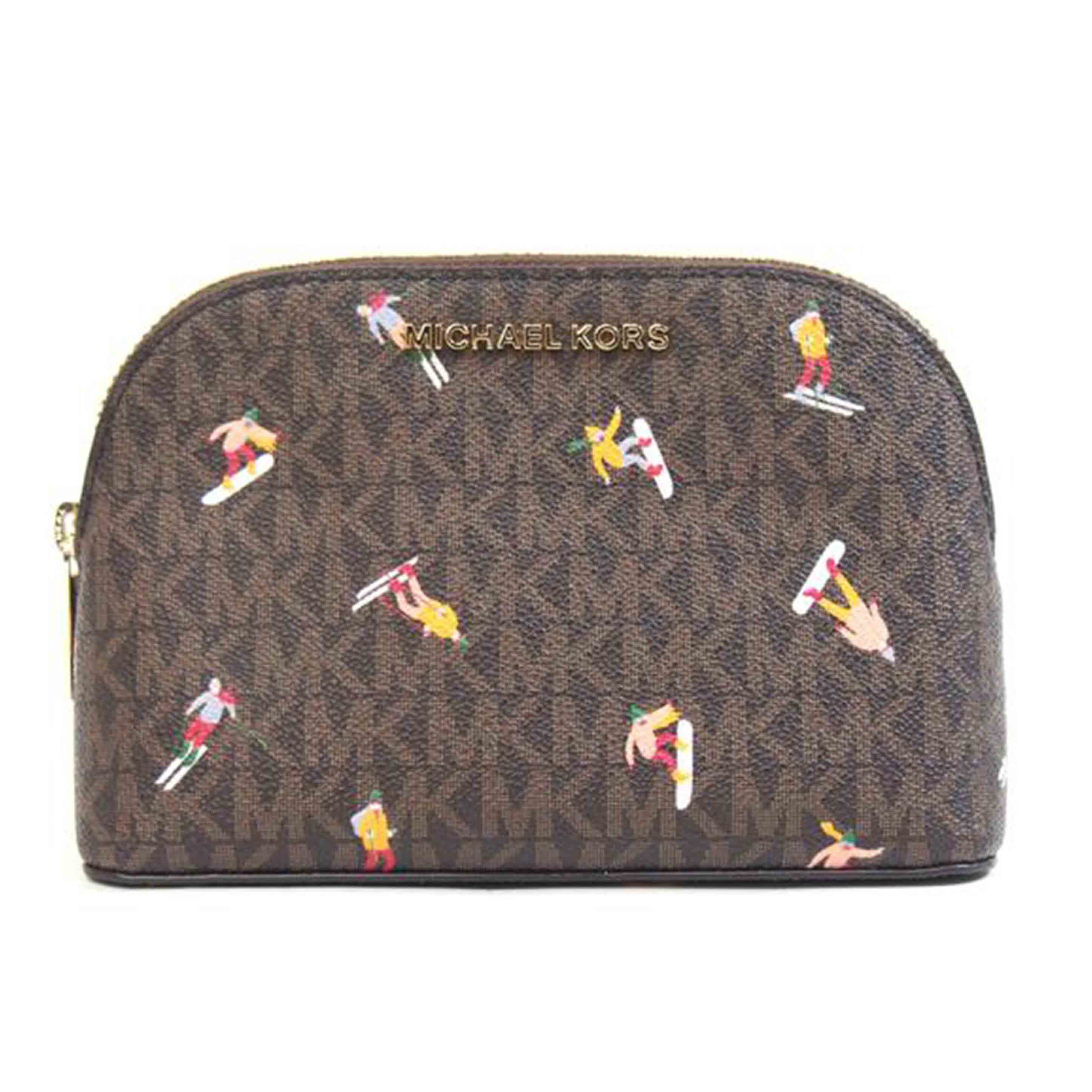 MICHAEK　KORS マイケルコース/MKシグネチャーコスメポーチ//Aランク/71