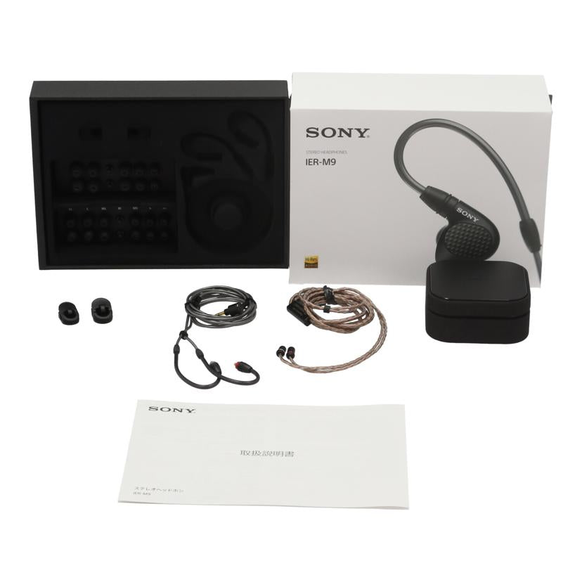 SONY　 ソニー　/ハイレゾ対応有線イヤホン/IER-M9//S011020230/ABランク/62