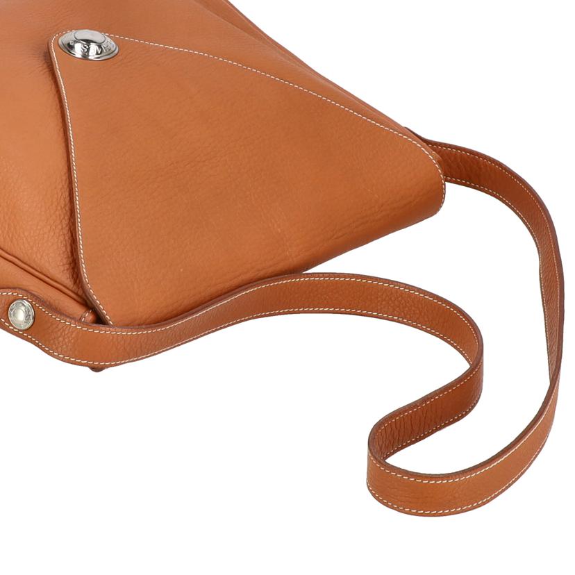 HERMES エルメス/クリスティーヌ／トリヨンクレマンス／ノワゼット//〇P　****/Aランク/24