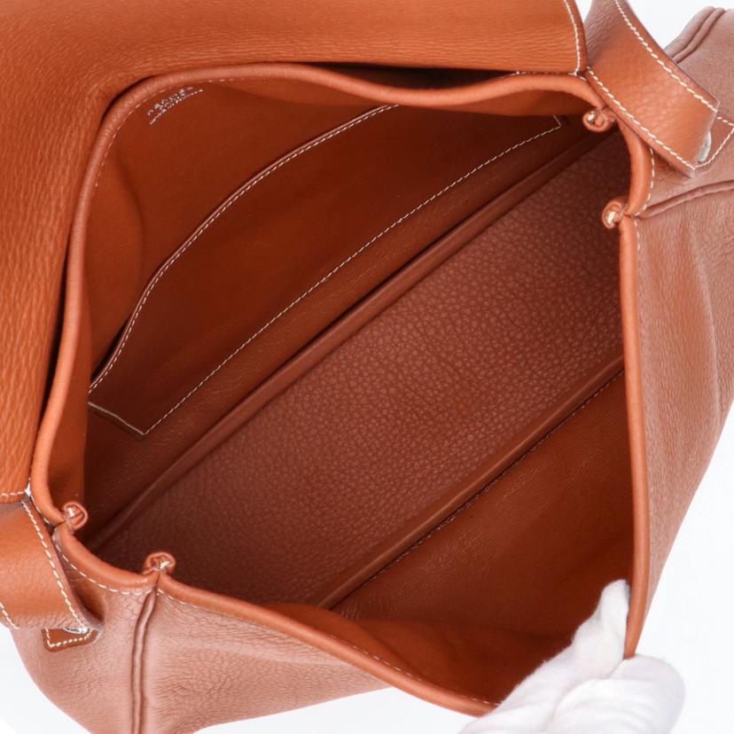 HERMES エルメス/クリスティーヌ／トリヨンクレマンス／ノワゼット//〇P　****/Aランク/24