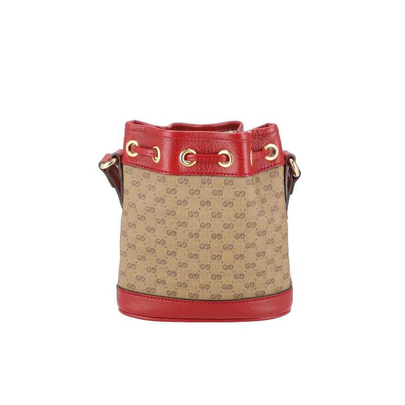 GUCCI グッチ/マイクロGGミニバケット/ドラえもんコラボ/647801//520***/Aランク/24