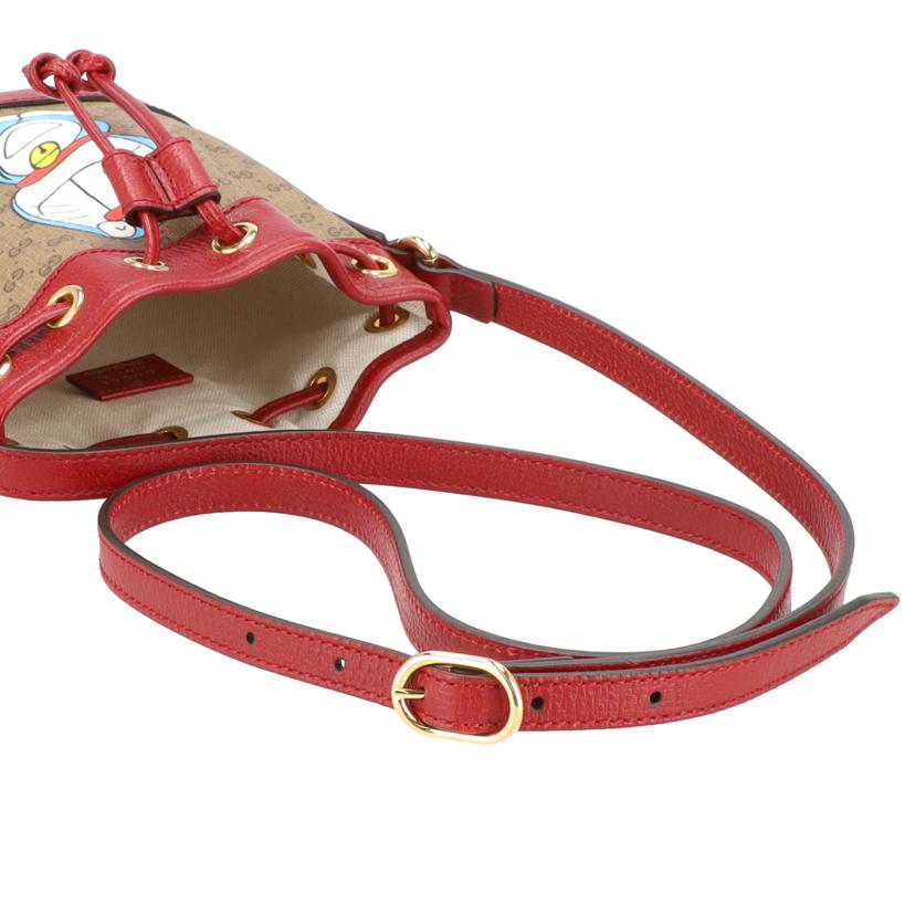 GUCCI グッチ/マイクロGGミニバケット/ドラえもんコラボ/647801//520***/Aランク/24