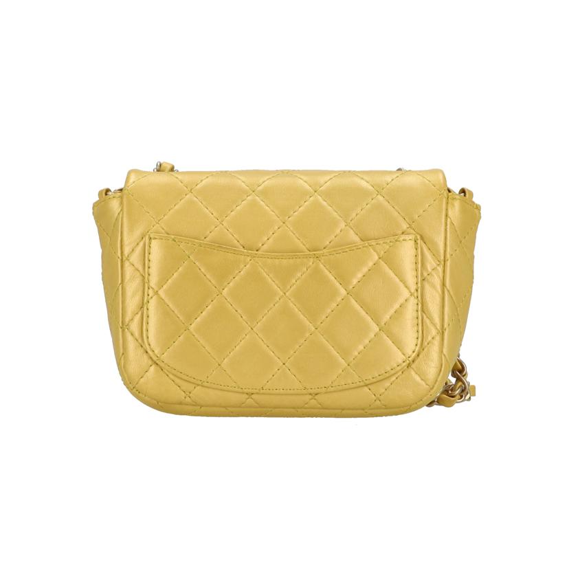 CHANEL シャネル/マトラッセ／ビジューココマークミニショルダー／ラム//146*****/Aランク/24