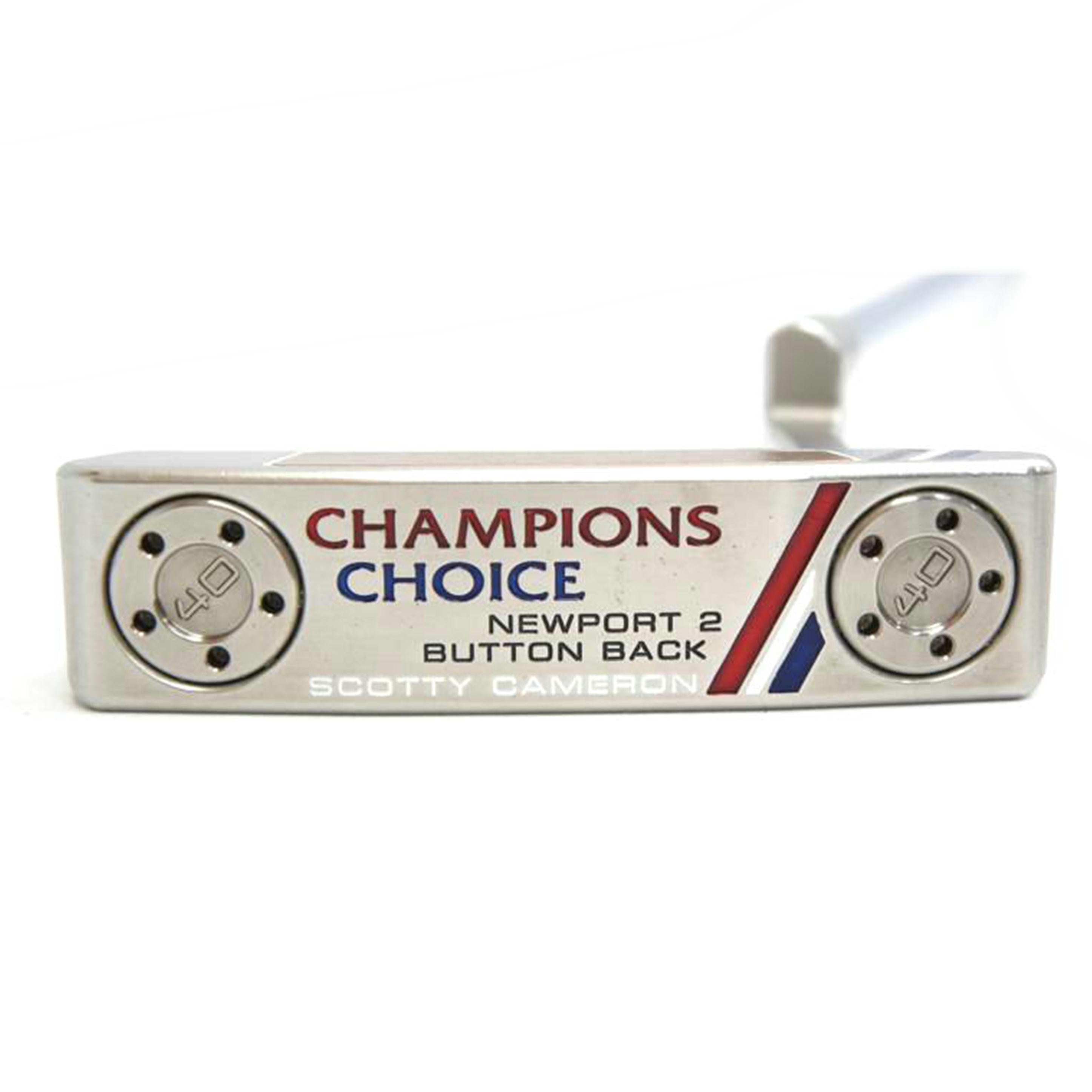 SCOTTY　CAMERON スコッティキャメロン/CHAMPIONS　CHOICE　ニューポート2　BUTTON　BACK　パター/ //ABランク/05