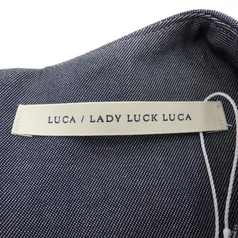 LUCA／LADY　LUCK　LICA ルカ　レディラックルカ/コットン100％　ノースリーブワンピース/318107011//SAランク/77