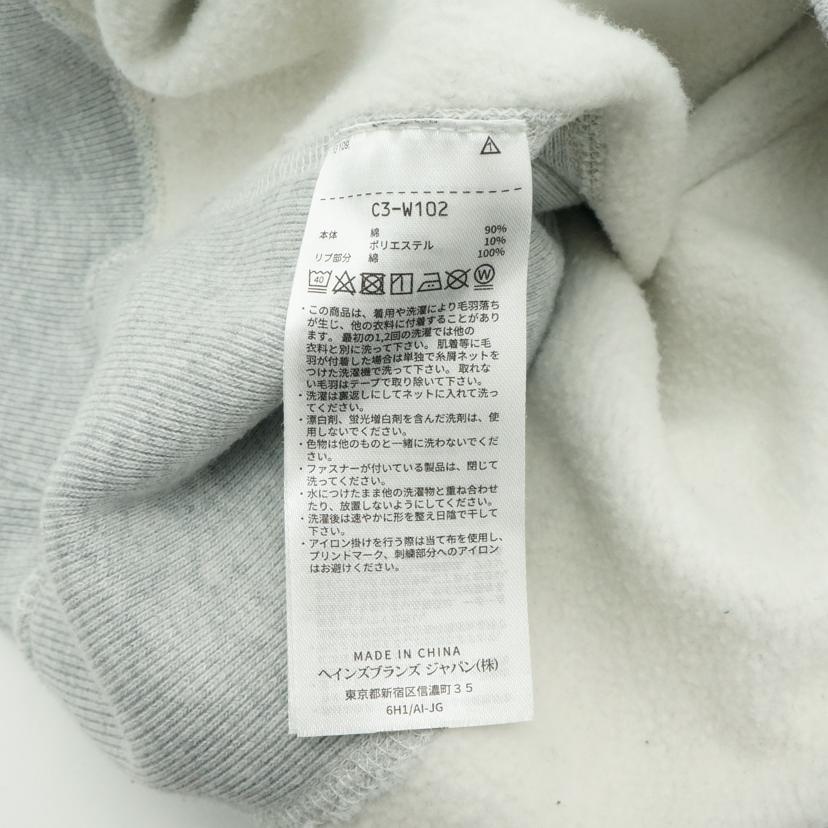 Champion チャンピオン/スウェットパーカー／リバースウィーブ／グレー/C3-W102//ABランク/42