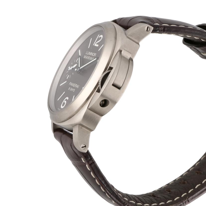 PANERAI パネライ/◎ルミノールマリーナ・8デイズ・チタニオ／手巻/PAM00564//BB1******/SAランク/75