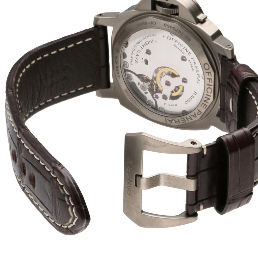 PANERAI パネライ/◎ルミノールマリーナ・8デイズ・チタニオ／手巻/PAM00564//BB1******/SAランク/75