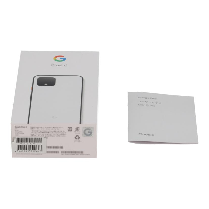 Google　SoftBank グーグル/スマートフォン／Pixel4　64GB/G020N//9B261FFAZ000DR/Bランク/75