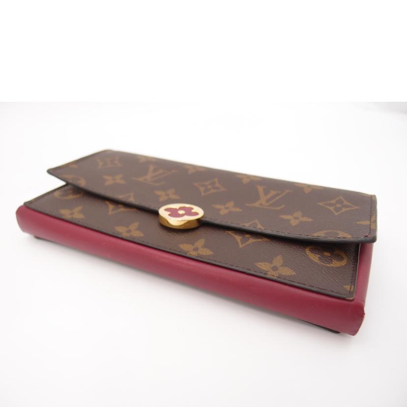 LOUIS　VUITTON/ポルトフォイユ・フロール／モノグラム/M64585//CA1***/ABランク/69
