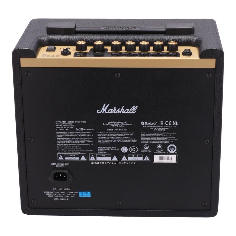 Marshall マーシャル　/ギターアンプ/CODE25//V0203EFB7J/Aランク/77