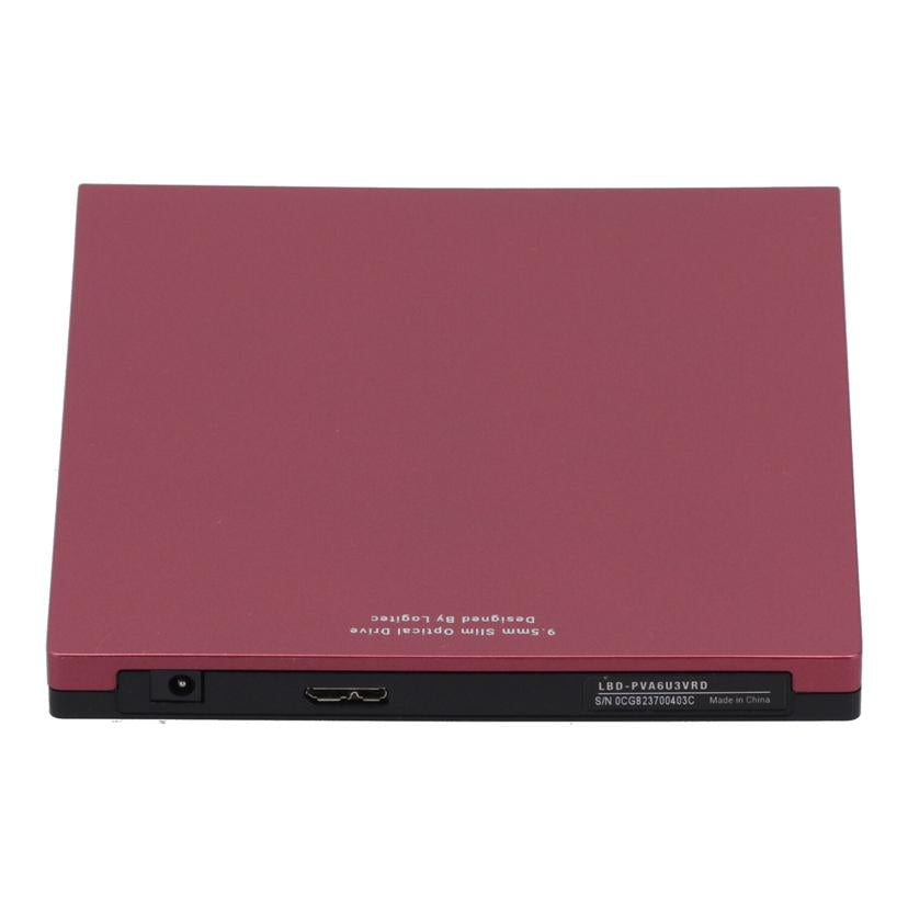 Logitec ロジテック　/ポータブルBDドライブ/IBD-PVA6U3VRD//0CG823700403C/Bランク/62