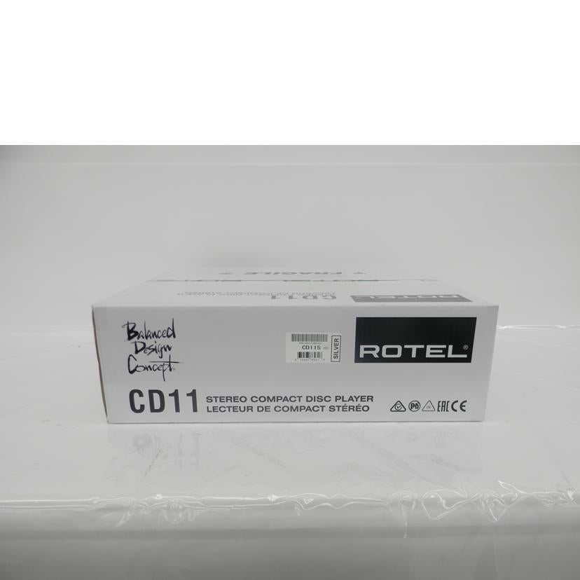 ROTEL　/CD　プレイヤー　CD－11SILVER/CD11 SILVER//FR017643171208042/Sランク/75