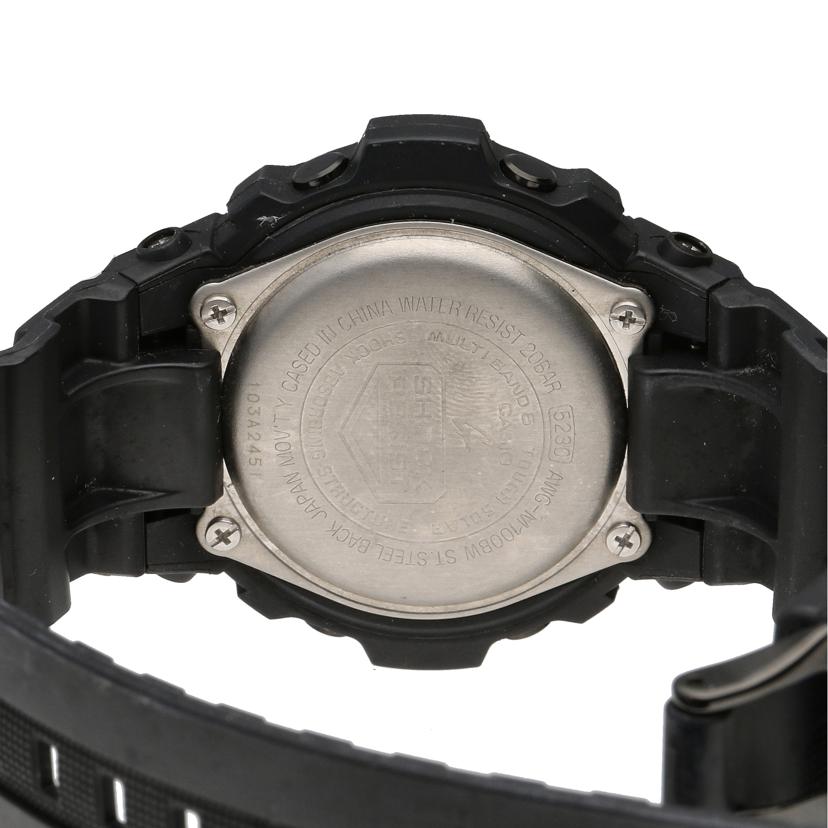 CASIO カシオ/G－SHOCK／　電波ソーラー／　ブラック/AWG-M100BW//523*/Bランク/70