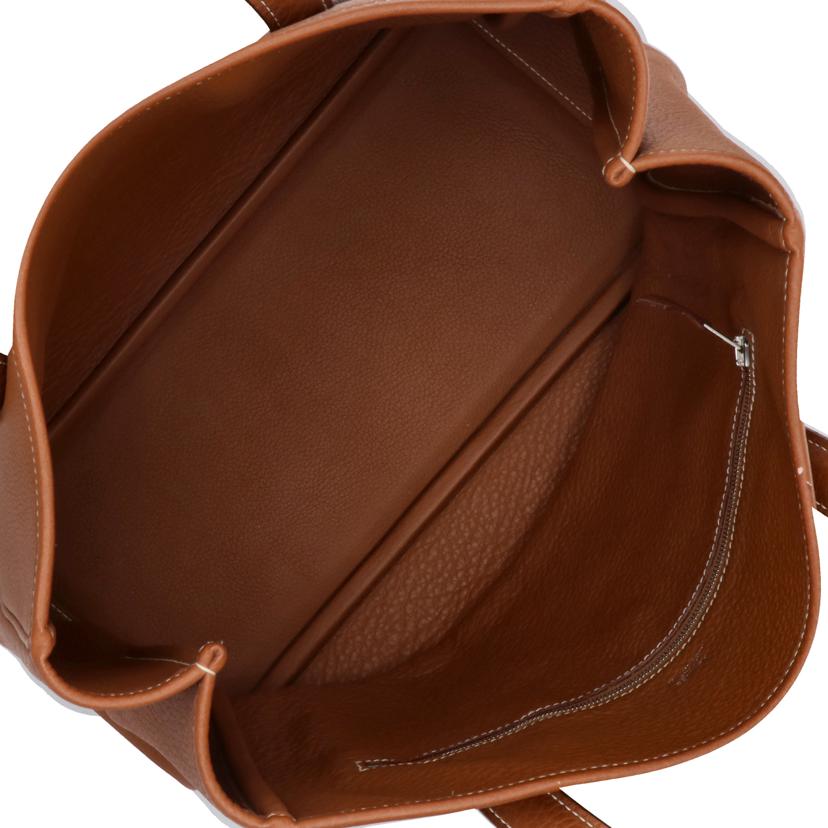 HERMES エルメス/ヴィクトリアカバス32／トリヨンクレマンス／ゴールド//001*****/Aランク/24