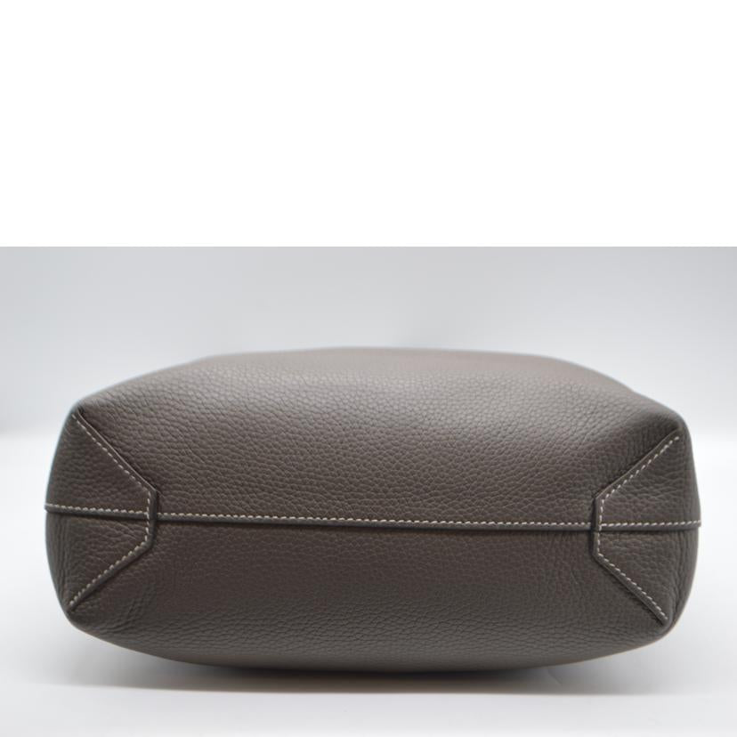 HERMES エルメス/ドゥブルセンス28／トリヨンクレマンス／エタン×パールグレー//D M********/Aランク/89