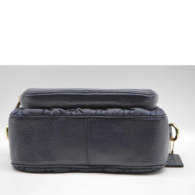 COACH コーチ/コート　ルーシングシャーリングナイロンレザーショルダー/C4095//F21**/SAランク/89