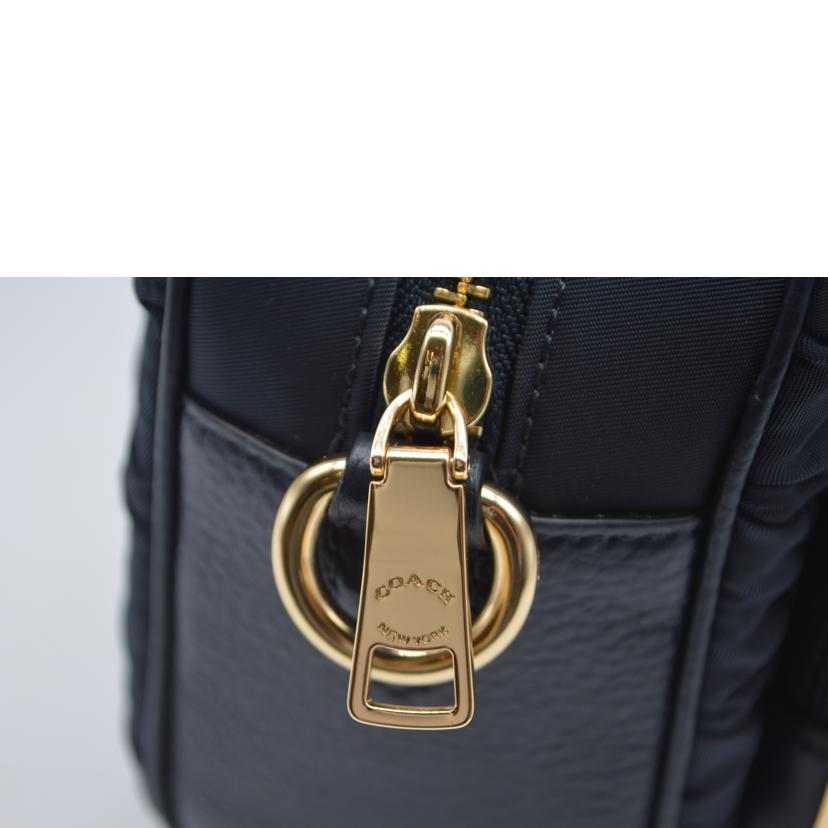COACH コーチ/コート　ルーシングシャーリングナイロンレザーショルダー/C4095//F21**/SAランク/89