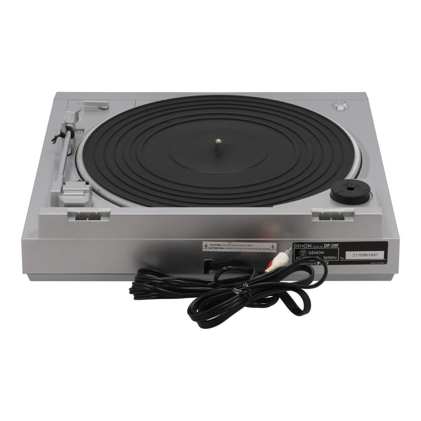 DENON デノン /レコードプレーヤー/DP-29F//2116961647/Bランク/82