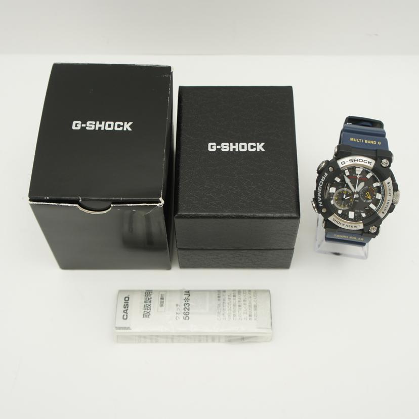 ＣＡＳＩＯ カシオ　CASIO　G-SHOCK　フロッグマン　電波ソーラー×Bluetooth/Ｇ－ＳＨＯＣＫ／フロッグマン／電波ソーラー×Ｂｌｕｅｔｏｏｔｈ/GWF-A1000-1A2JF//201*****/ABランク/37