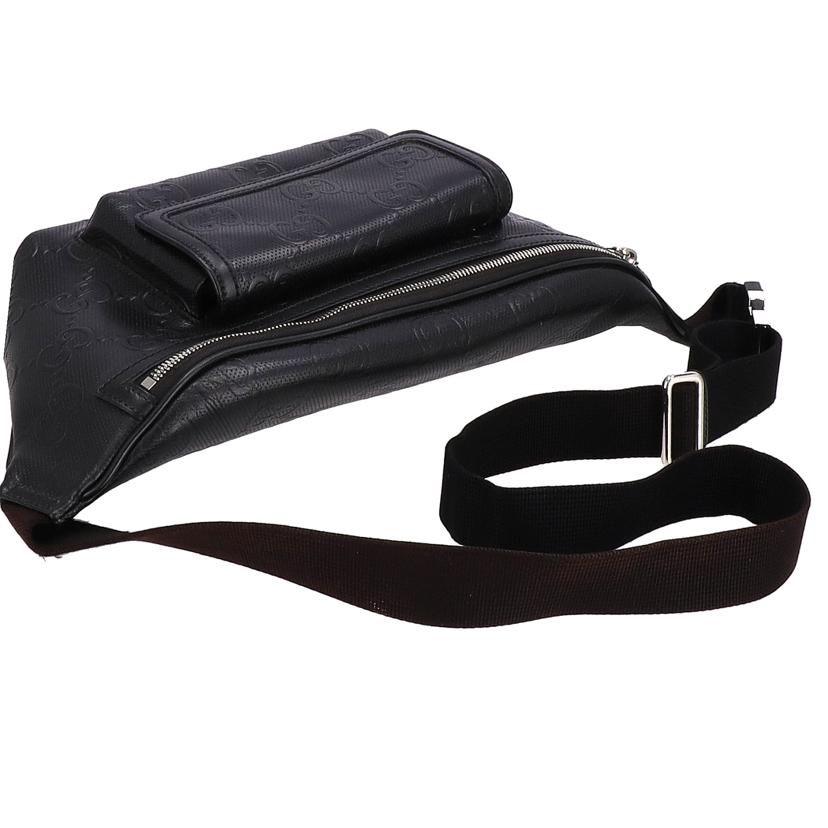 GUCCI/GGエンボスレザーベルトバッグ/6450931W3CN//525***/Bランク/24