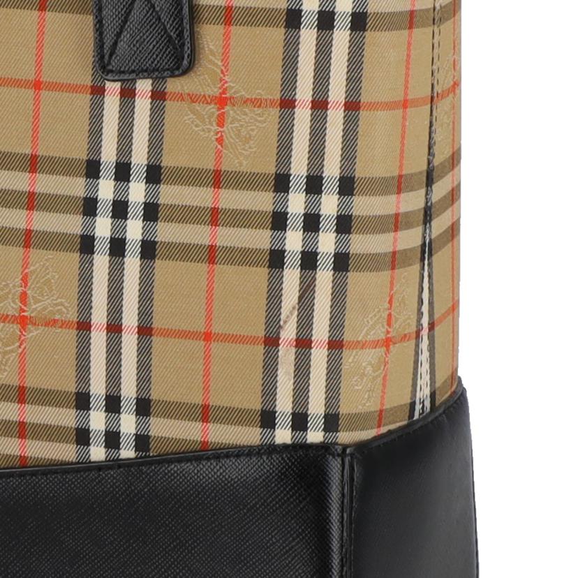 BURBERRY バーバリー/ヘイマーケットチェック シャドウホース ショルダー ハンドバッグ //Aランク/24