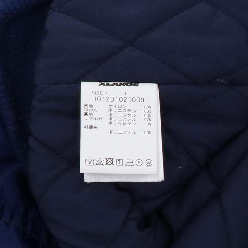 X　RALGE エクストララージ/ナイロンスタジャン　ブルー//ABランク/42