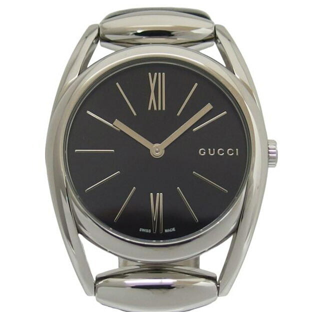 GUCCI グッチ/ホースビット35mm／ブラック文字盤／クォーツ/YA139401(139.4)//149*****/ABランク/04