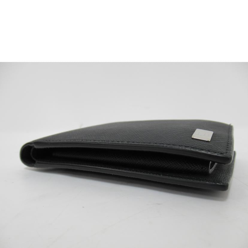 　　ｄｕｎｈｉｌｌ/二つ折り財布／レザー//Bランク/63