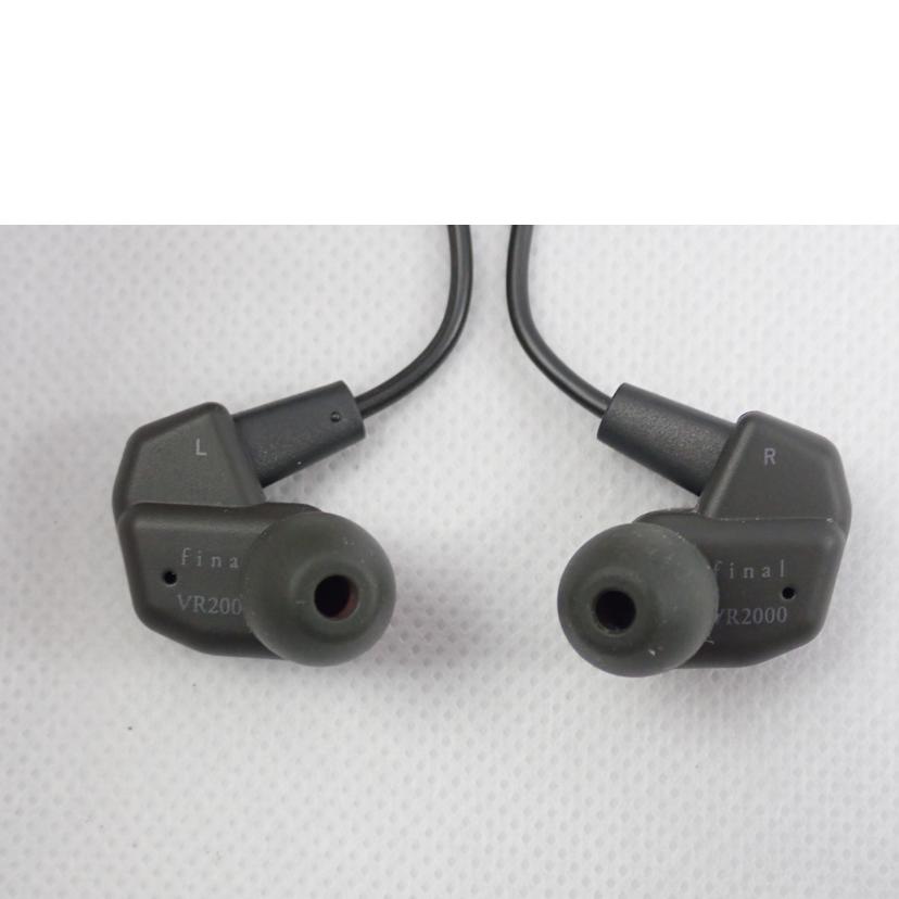 final ファイナル/イヤホン/VR2000 for Gaming//Bランク/62