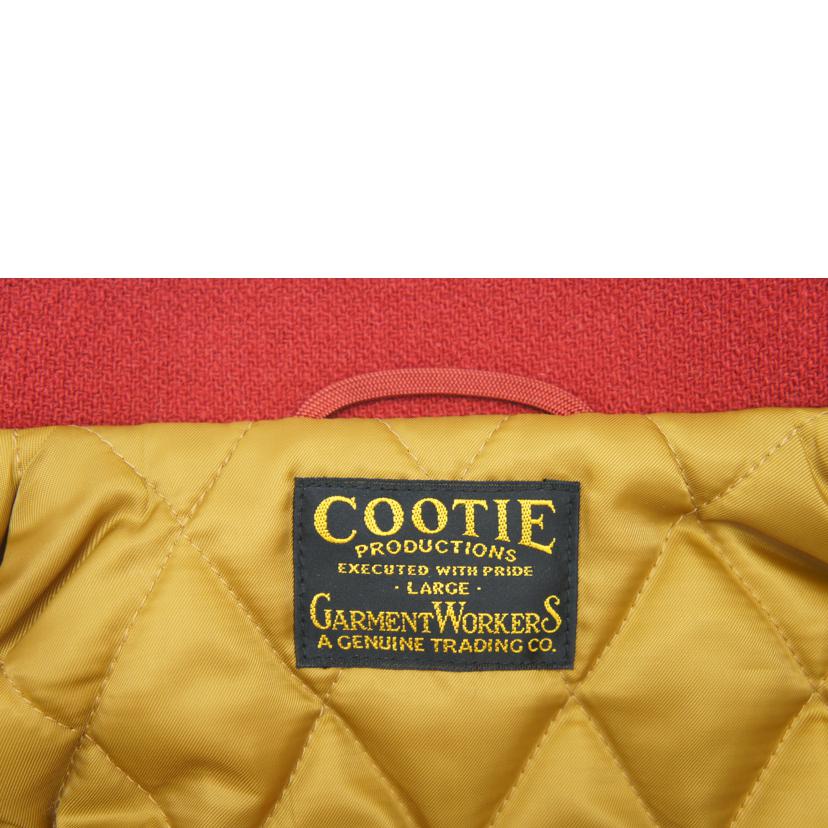 COOTIE クーティー/スタジャン　赤×黒//ABランク/42