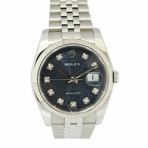 ROLEX ROLEX/デイトジャスト／コンピューター文字盤／10Pダイヤ/116234G//83W*****/Aランク/88