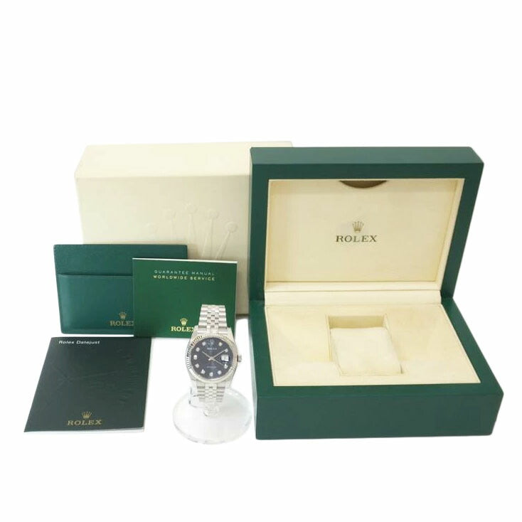 ROLEX ROLEX/デイトジャスト／コンピューター文字盤／10Pダイヤ/116234G//83W*****/Aランク/88