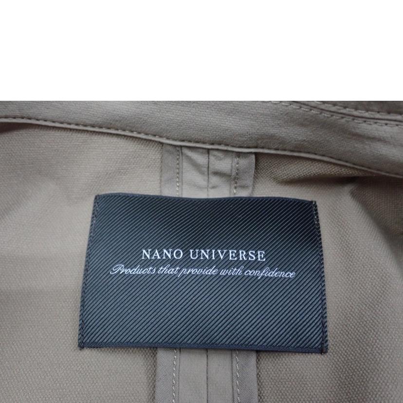 NANO　UNIVERSE ナノユニバース/★ナノ二重織ストレッチセットアップ/672-3116201 672-3127203//JKT M パンツＳ/ABランク/62