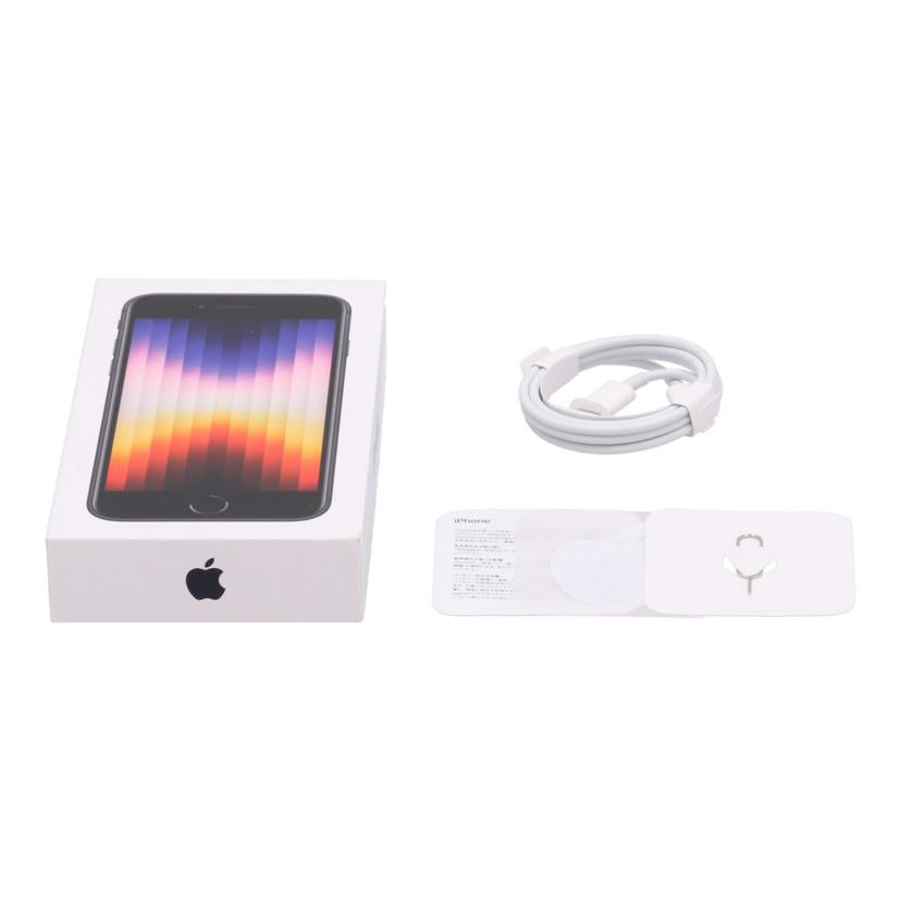 Apple アップル/iPhone　SE　第3世代　128GB/MMYF3J/A//R3WD4R36V5/Bランク/75