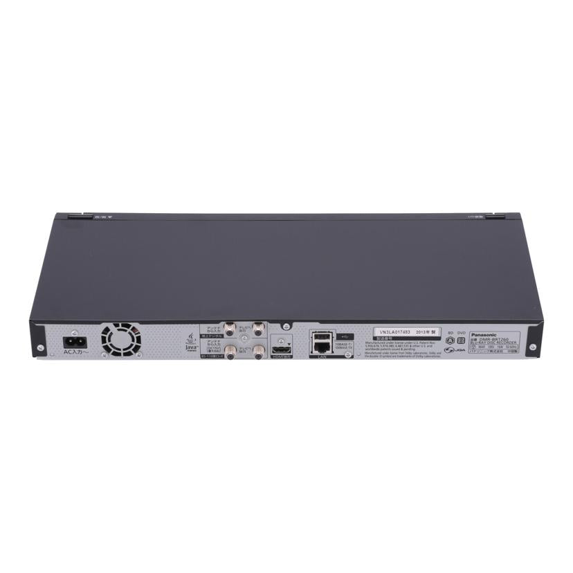 Panasonic パナソニック　/BDレコーダー／ブルーレイディーガ/DMR-BT260//VN3LA017483/Bランク/75