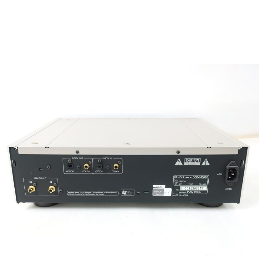 DENON デノン/SACDプレーヤー/DCD-1650SE//0031502177/ABランク/65